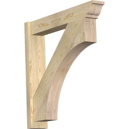 Ekena Millwork Westlake Traditional Rough Sawn Outlooker, Douglas Fir, 6"W x 32"D x 32"H OUT06X32X32WTL01RDF